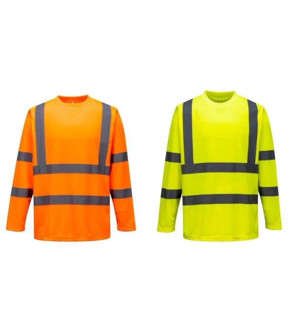 Portwest S178 Hi-Vis Long Sleeve Tee Shirt